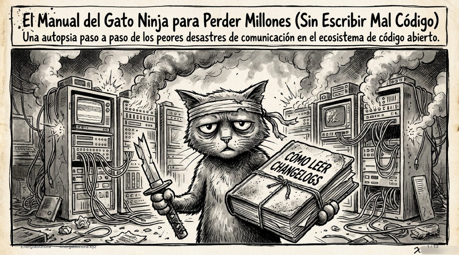 El Manual del Gato Ninja para Perder Millones (Sin Escribir Mal Código)